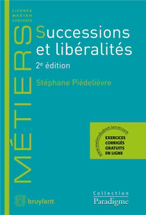 SUCCESSIONS ET LIBERALITES
