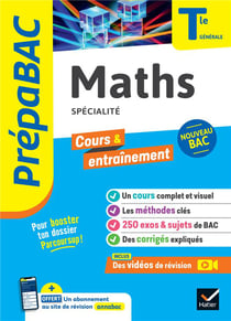 Prépabac cours & entraînement : maths, spécialité - terminale générale