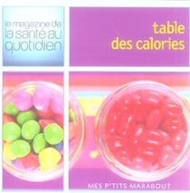 Table des calories