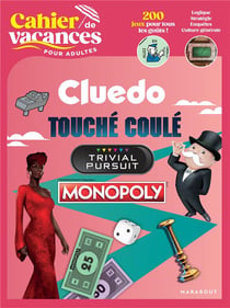 Cahier de vacances pour adultes : multijeux Hasbro