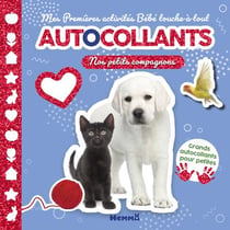 Mes premières activités - Autocollants - Nos petits compagnons