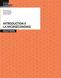 Introduction à la microéconomie : Solutions