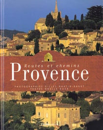 Routes et chemins de provence - illustrations, couleur