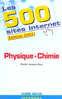 Les 500 sites internet - physique-chimie