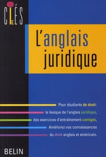 L'anglais juridique