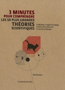 3 minutes pour comprendre : les 50 plus grandes théories scientifiques - le Big Bang, l'origine du langage, la théorie de la Relativité, le chat de Schrödinger...