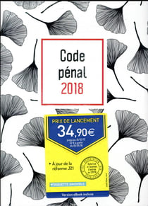 Code pénal (édition 2018)