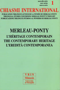 CHIASMI INTERNATIONAL n.1 : l'héritage contemporain