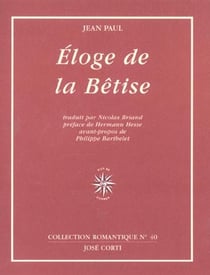 Eloge de la betise
