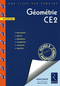 UNE FICHE PAR SEMAINE : géométrie - CE2 - fiches à photocopier