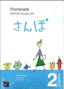 Promenade : méthode de japonais avec cahier d'exercices et corrigés t.2 - niveau A2