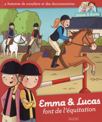 Emma et lucas - emma & lucas font de l'équitation