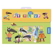 P'tit loup - pochette de 100 gommettes