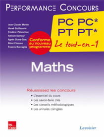 PERFORMANCE CONCOURS : mathématiques - 2e année PC PC - PT PT