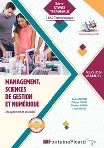 Management, sciences de gestion et numérique - terminale STMG - livre de l'élève