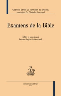 Examens de la Bible