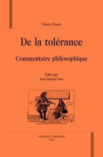 De la tolérance - commentaire philosophique