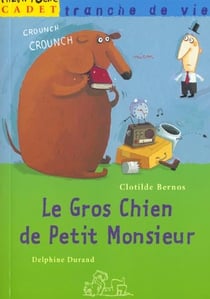 Le gros chien du petit monsieur