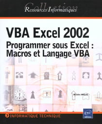 Vba excel - edition 2002