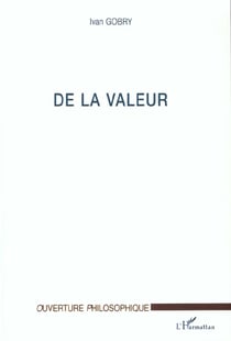 DE LA VALEUR