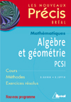 Précis algèbre géométrie PCSI