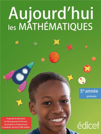 Aujourd'hui les maths 5è année RDC Elève