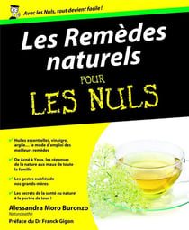 Remèdes naturels pour les nuls