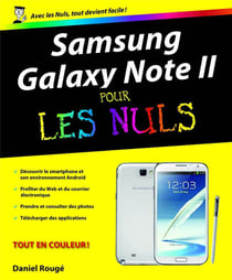 Samsung galaxy note II pour les nuls