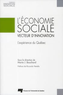 L'économie sociale , ecteur d innovation - l'expérience du Québec