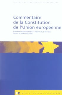 Commentaire de la constitution de l union  europeenne