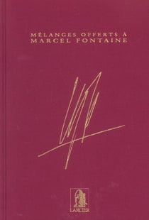 Melanges offerts a marcel fontaine