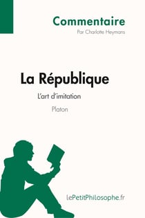 La République de Platon - l'art d'imitation