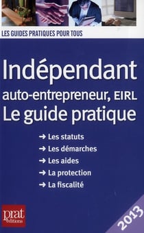 Independant auto entrepreneur eirl 2013