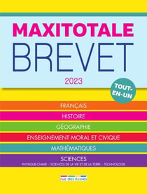 Maxitotale brevet : 3e (édition 2023)