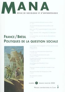 Mana n° 7, 2000. : France/Brésil : Politiques de la question sociale