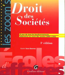Droit des sociétés (3e édition)