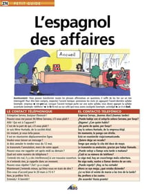 L'espagnol des affaires