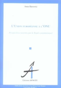 L'union européenne à l'onu ?