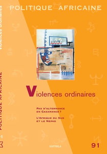 Revue politique africaine n.91 : les violences ordinaires