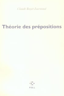Théorie des prépositions