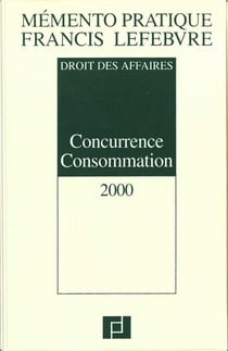 Concurrence consommation 2000 - droit des affaires