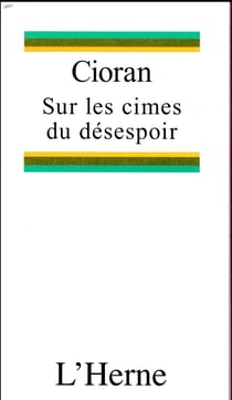 Sur les cimes du désespoir