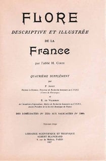 Flore descriptive et illustrée de la France t.4