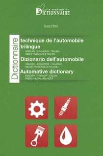 Dictionnaire trilingue de l'automobile français/anglais/italien