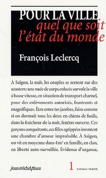 Pour la ville quel que soit l'état du monde