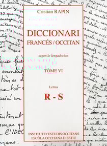 Diccionari francés/occitan t.6 - R-S