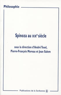 Spinoza au XIXe siècle