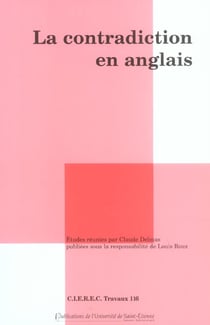 La contradiction en anglais
