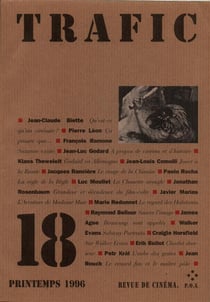 Revue Trafic n.18