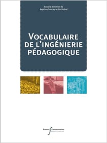 Vocabulaire de l'ingénierie pédagogique